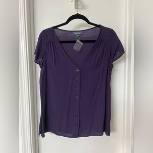 Button Up Blouse, NWOT